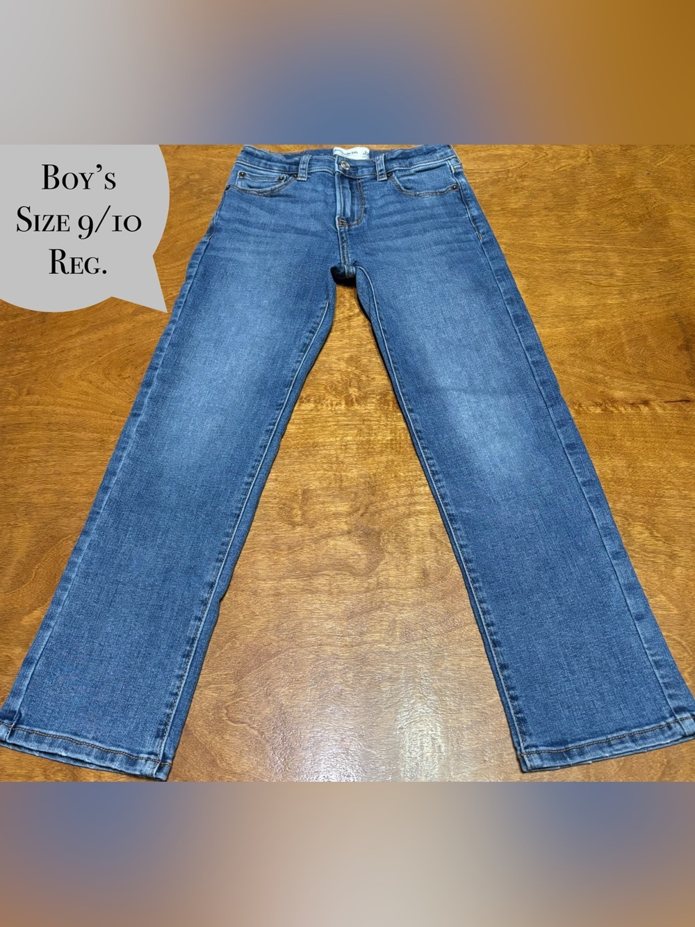 Boy’s Abercrombie Kids blue straight leg Jeans EUC